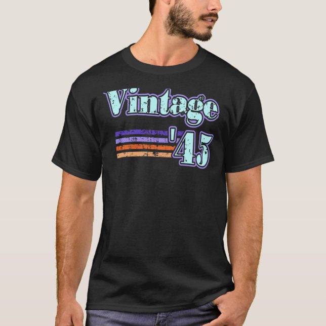 Camiseta Vintage 45 (Frente)