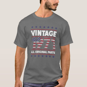 Camiseta Vintage 50º Aniversário De 1971 Todos Originais 50