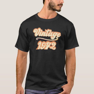 Camiseta Vintage 50º Aniversário, Retrô Clássico Feito Em 1