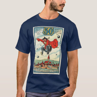 Camiseta Vintage 50 Pfennig Notgeld - T-shirt das notas de
