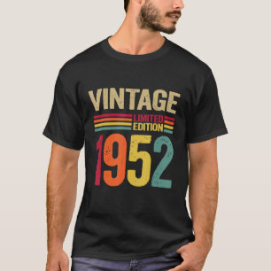 Camiseta Vintage 70 Aniversário Decorations Men 70 Bday 195