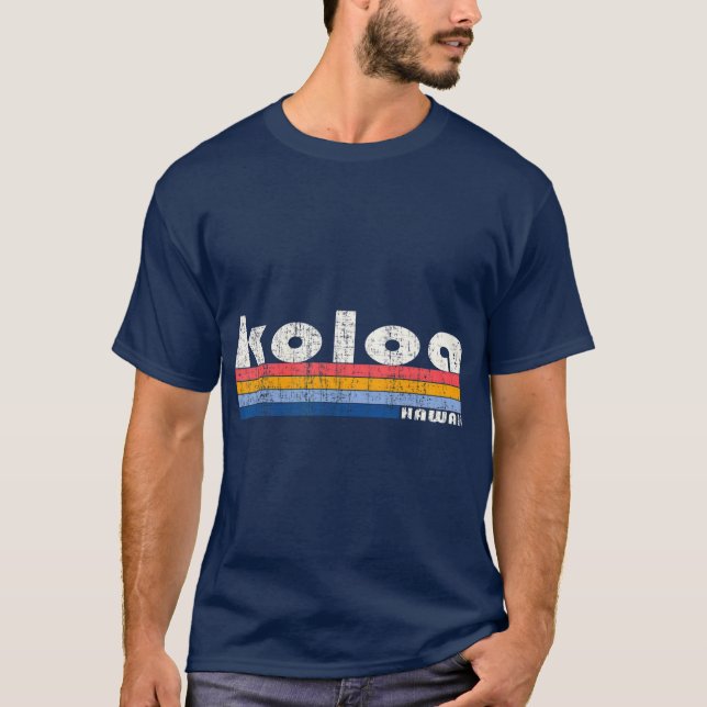 Camiseta Vintage 70s 80s Style Koloa (Frente)