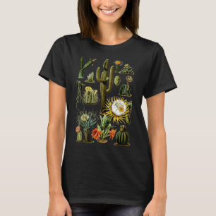 Camiseta Vintage 70s Boho Botany Botânica Cactus Succulent