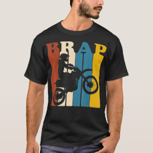 Camiseta Vintage 70s Brap for Dirt Bike and Motocross