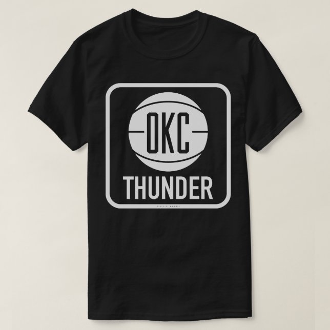 Camiseta Vintage 70sStyled Basball Decal Oklahoma City T (Frente do Design)