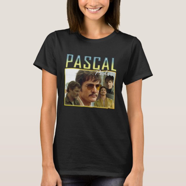 Camiseta Vintage 90s Pedro Pascal (Frente)