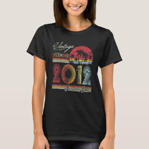 Camiseta Vintage 9th Birthday dezembro 2012 Quarantine Bi