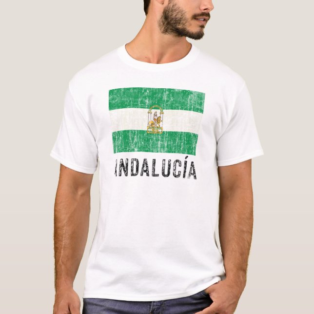 Camiseta Vintage a Andaluzia (Frente)