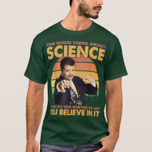 Camiseta Vintage A Coisa Boa Sobre Ciência Engraçada