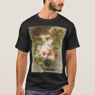 Camiseta Vintage A vase com Rosas Margaretha Roosenboom