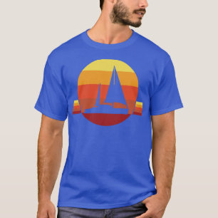 Camiseta Vintage à vela de barco à vela