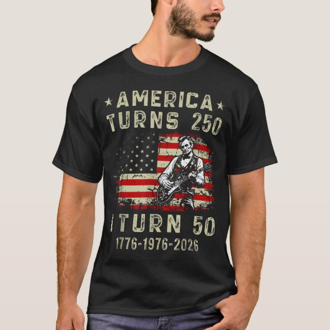Camiseta Vintage Abraham Lincoln Abe Lincoln Tocando (Frente)