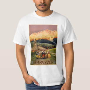 Camiseta Vintage Abrvzzo Itália vestuário