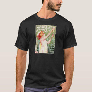 Camiseta Vintage Absinthe Robette Ad Art Nouveau