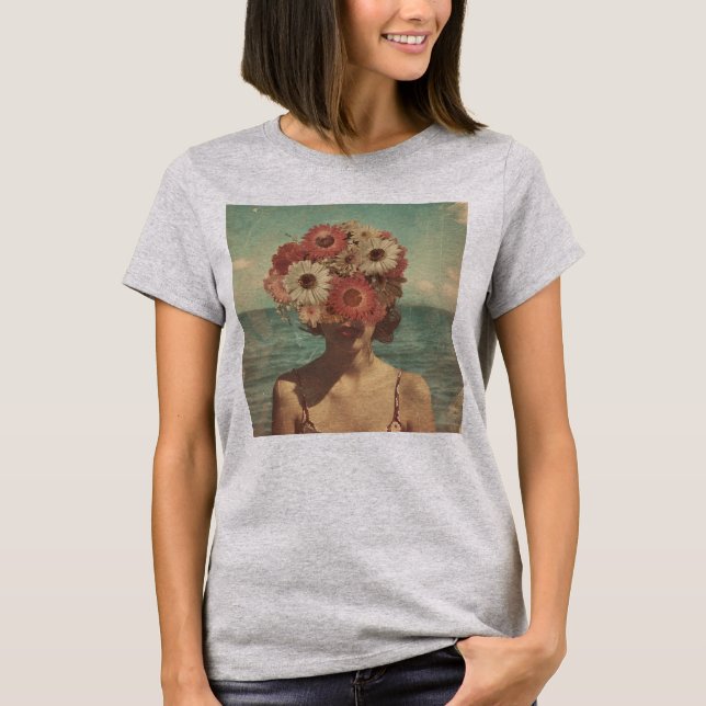 Camiseta Vintage Abstrato Summer (Frente)