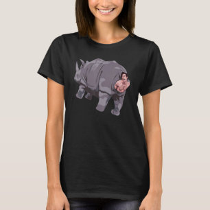 Camiseta Vintage Ace Rhino 90s Comédia Venturaes A