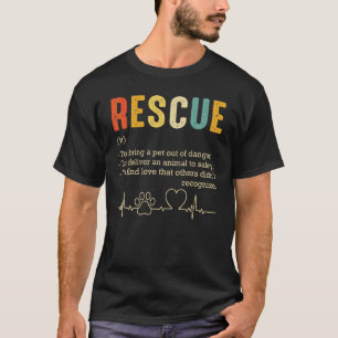 Camiseta Vintage Adoção Cat Resgate Cat Mãe Pai Mulheres