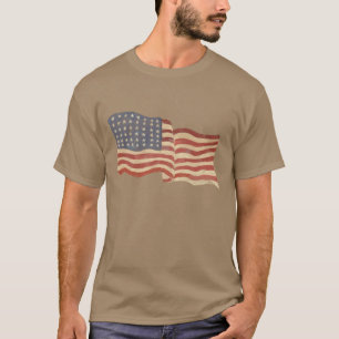 Camiseta Vintage afligido desvanecido patriótico da