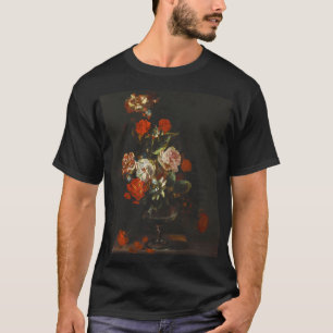 Camiseta Vintage Ainda Life with Flowers