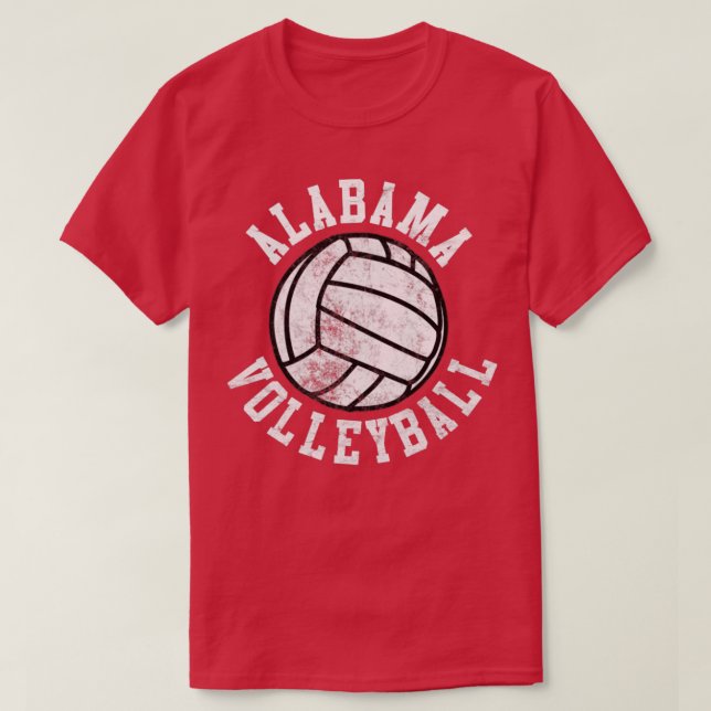 Camiseta Vintage Alabama Voleibol (Frente do Design)