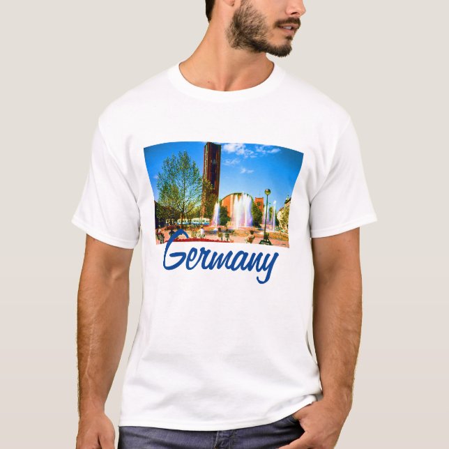 Camiseta Vintage Alemanha Munique sendlinger platz Matthäus (Frente)