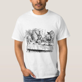 Camiseta Vintage Alice no País das Maravilhas, cena do Tea