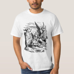 Camiseta Vintage Alice no país das maravilhas, Gryphon,