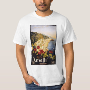 Camiseta Vintage Amalfi Itália vestuário