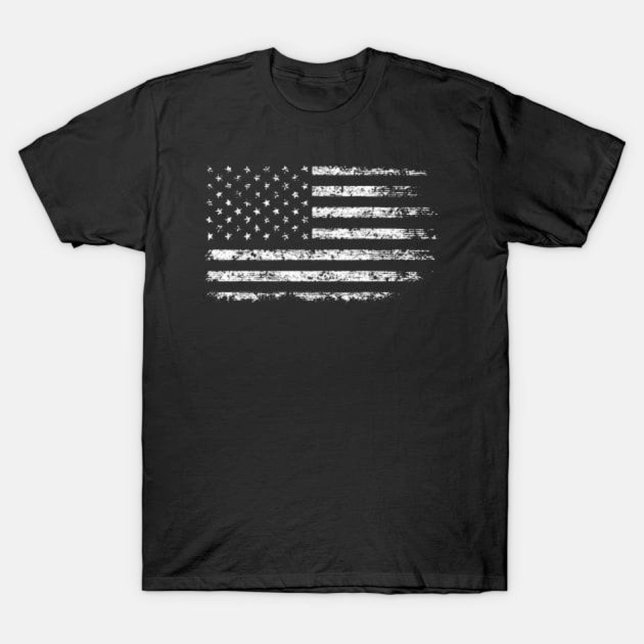 Camiseta Vintage American Flag (Criador carregado)