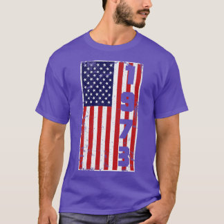 Camiseta Vintage American Flag 1973
