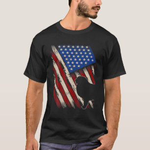 Camiseta Vintage American Flag Pires Retro Excelente Píren