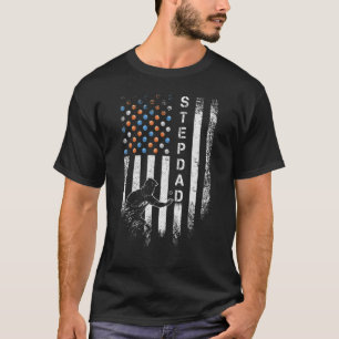 Camiseta Vintage American Flag Proud Ping Pong Stepdad Tabu