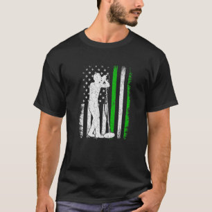 Camiseta Vintage American Flag Singing Ruas.