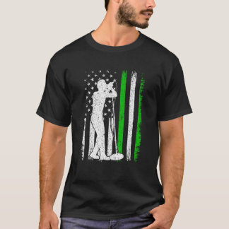 Camiseta Vintage American Flag Singing Ruas.