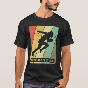 Camiseta Vintage American Futebol Sport Retro Poster