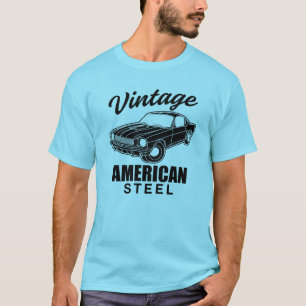 Camiseta Vintage American Steel T-Shirt