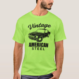Camiseta Vintage American Steel T-Shirt