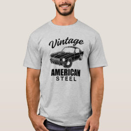 Camiseta Vintage American Steel T-Shirt
