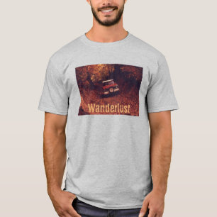 Camiseta Vintage Americana Wanderlust