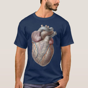 Camiseta Vintage Anatomia Humana Órgãos Cardíacos Saudá