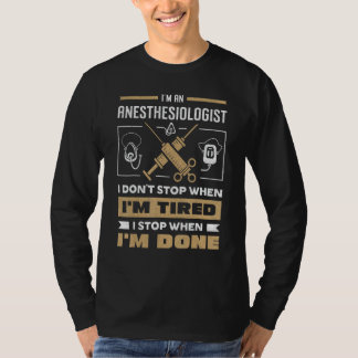 Camiseta Vintage Anesthesia Anesthesiology Assistant Anesth