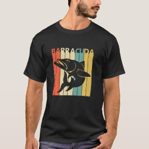 Camiseta Vintage Animal Barracuda Impressão