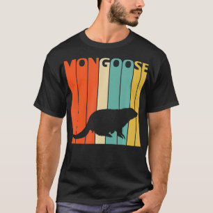 Camiseta Vintage Animal Mongoose Impressão