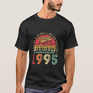 Camiseta Vintage aniversário de 30 anos Gift Funny Janeiro