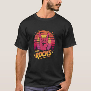 Camiseta Vintage anos 80 Rock Banda 80s - Festa Retro M