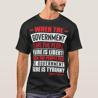 Camiseta Vintage Anti-Governo Retro Vintage
