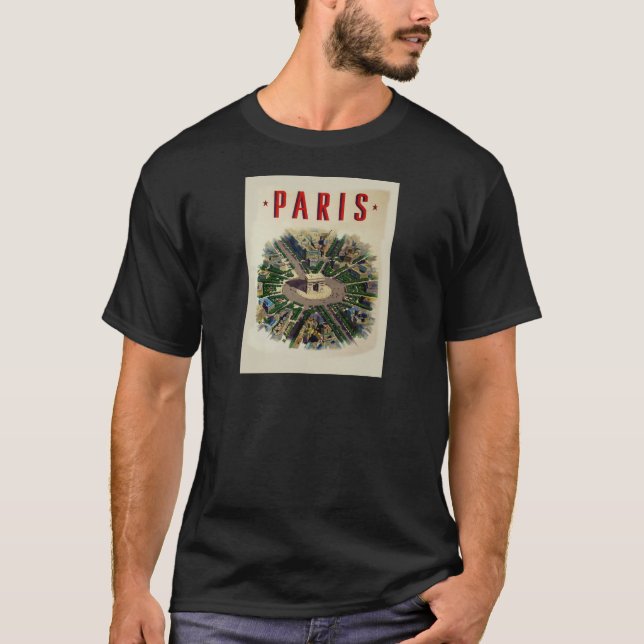 Camiseta Vintage Arc de Triomphe Paris (Frente)