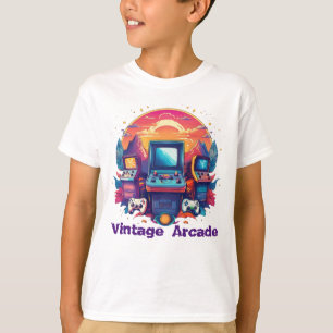 Camiseta Vintage Arcade