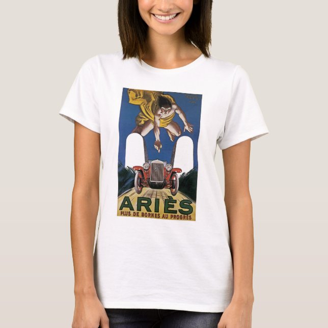 Camiseta Vintage Aries Anúncio (Frente)