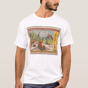 Camiseta Vintage art circus promo